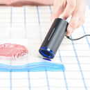 Super Mini Luftvakuumpumpe Multifunktions-Vakuumiergerät Verpackungsbeutel Kleidung Vakuum-Aufbewahrungsbeutel Heim-Kleiderschrank-Organizer Schneller Versand
