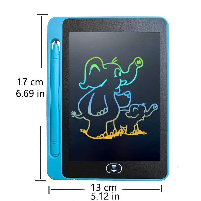 6.5 in Color LCD Writing Board , Children's Drawing Toys,Gifts for CHILDREN'S Birthdays, Halloween, Christmas, and Easter