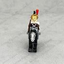 Medieval Napoleonic War French Dragoon British Soldiers Pirates Figures Army Scottish Fuisiler Building Blocks Weapons Brick Toy