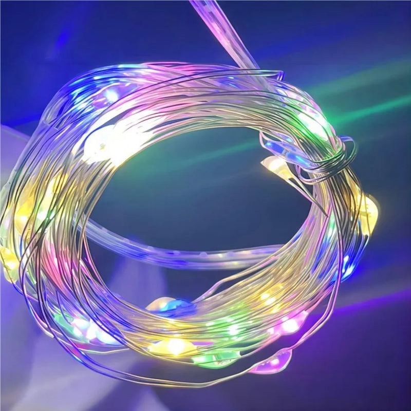 PaaMaa LED Wine Bottle String Lights 1M 2M 3M Copper Wire Fairy Lights Cork Shape Wedding Party Garden Christmas Decor Lamp