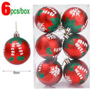 The Solstice Set | Hand-Painted 6cm Christmas Baubles