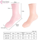 1pair Feet Care Long/short Gel Socks Gloves Moisturizing Silicone Socks Foot SkinCare Hand Protectors Anti Cracking Spa Home Use