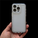Clear Slim Silicone Bumper For iphone 15 Pro Max Plus 14 13 12 Screen Camera Protective Frame Soft Mobile Phone Case