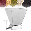 4L Stainless Steel Malt Crusher Adjustable Barley Grinder Low Speed Drill Available Manual Malt Mill Food Grinding Machine
