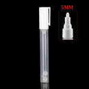3mm 5mm 6.5mm 8mm 10mm Empty Pen Rod For Graffiti Pen Liquid Chalk Marker Barrels Tube Transparent Plastic Paint Pen Accessories