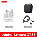 NEU Original Lenovo XT88 TWS Kabelloser Kopfhörer Bluetooth 5.3 Dual Stereo Rauschunterdrückung Bass Touch-Steuerung Lange Standby-Zeit Headset
