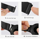 Loop for Blackview X20 Strap Magnetic Stainless Steel Metal Wrist Bracelet for Blackview 2024 X20 Band Accessories