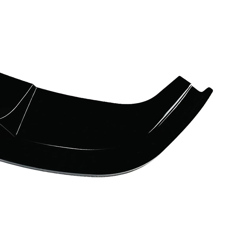 For BMW 5 Series E60 E61 M Sport 2005-2010 Front Bumper Spoiler Lip Carbon Fiber Look/Gloss Black Lower Splitter Body Protector