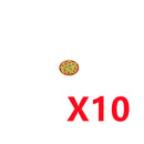 MOC City Building Blocks Character Accessories Mini Brick Audio Computer Brick Control Center Radar Keyboard Pattern Toy K037