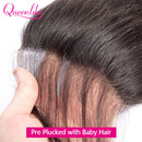 Queenlike 26 28 30 32 inch Body Wave Bundles 100% Human Hair with 4x4/5x5 Lace Closure Brazilian Raw Hair Bundles for Women