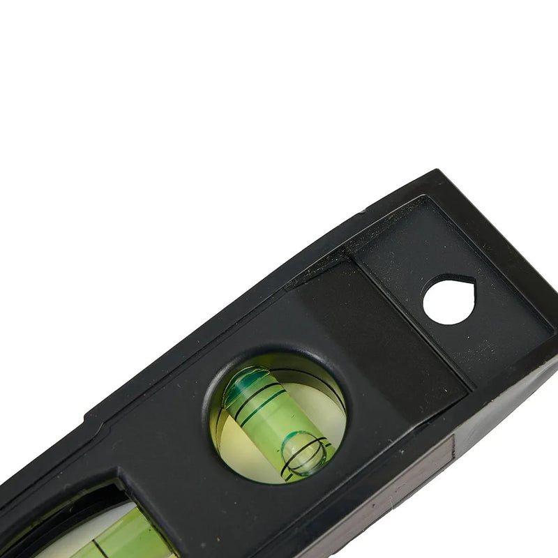 Horizontal Ruler 3 Bubble Spirit Level Magnetic ABS Shell Mini Pocket Portable Spirit Level Tool Measure Tool Machinery Leveller