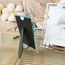 Acrylic Glass Picture Frame Silver Mirrored 10X15 15X20cm Photo Frame Stand Tabletop For Pictures Photo Decor Commemorative Gift