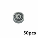 City Treasure Gold Silver Diamond Safe Box Building Blocks Jewel Dollars Cash Coin Brick Compatible Figures Accessories Kids Toy