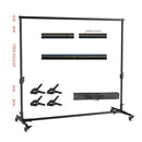 SH 2.6MX3M Photography Backdrop Stand Photo Studio Background Green Screen Backdrops Chromakey Support System With Carry Bag