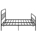 Metal Platform Bed frame with Headboard, Sturdy Metal Frame, No Box Spring Needed