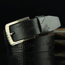 Casual Leather Belt Fashion Vintage Cowboy Pin Buckle Waistband Business Belts Men's Belt