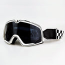 Retro Motorradbrille Skibrille Motocross Sonnenbrille Weitwinkel MTB ATV Brille Cafe Racer Chopper Radsport Rennsport