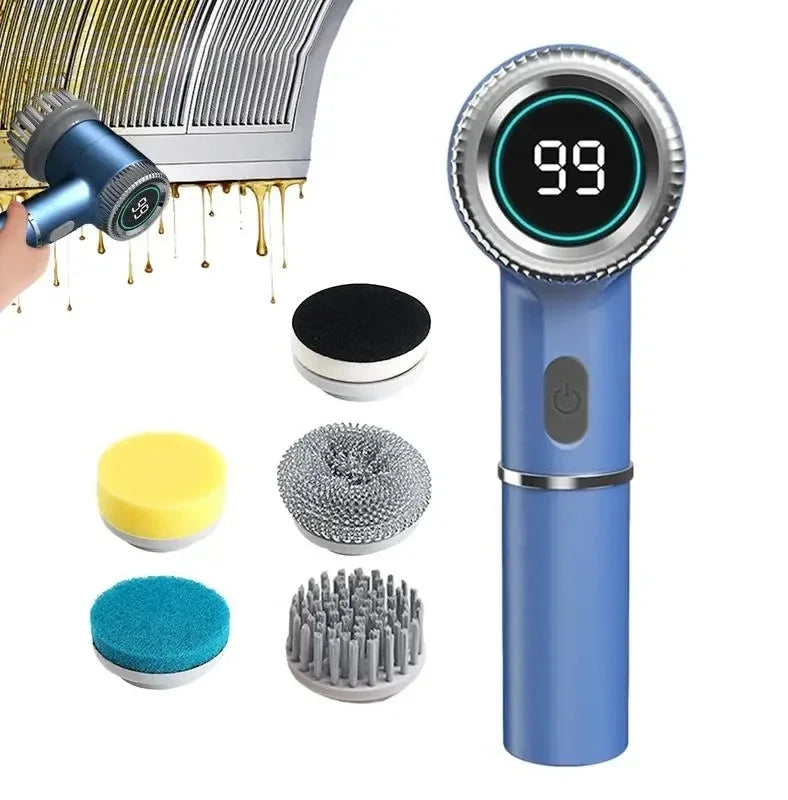 Bathroom Professional Cleaning Automatic Handheld Rechargeable Electric Cleaning Brush Kitchen Dishwashing Pot Shoe Bottle brush