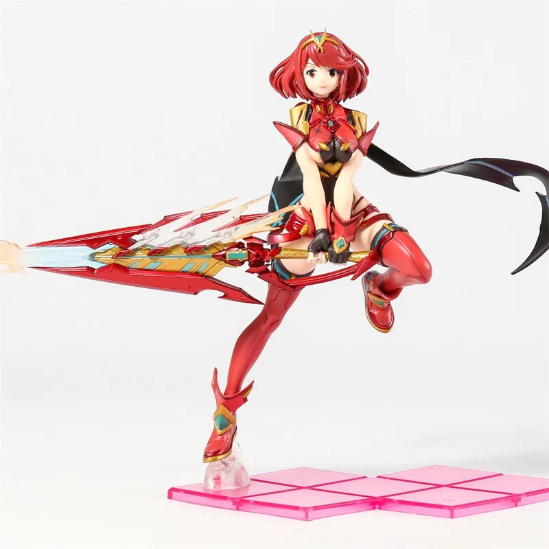 Xenoblade Chronicles 2 Hikari Mythra / Pyra Homura Figurine PVC Collection Model Figure Toy