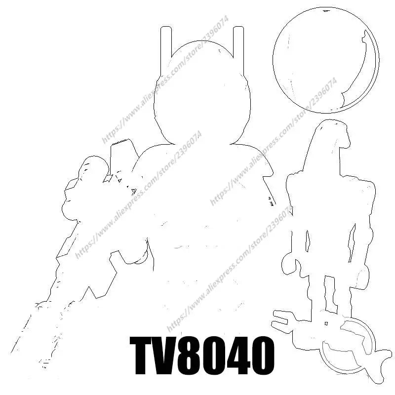 TV6102 Action Figures Movie accessories Building Blocks Bricks toys TV8009 TV8010 TV8011 TV8012 TV8013 TV8014 TV8015 TV8016
