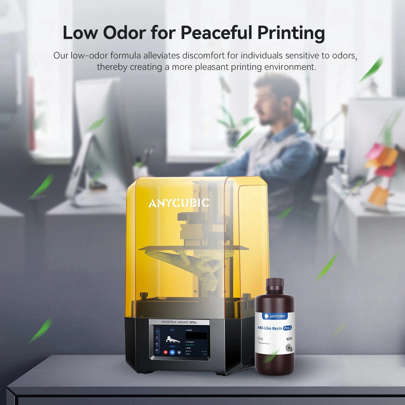 ANYCUBIC ABS-Like Pro 2 3D Printer UV Resin 405nm For LCD DLP Printers Strong Formula Printing Accuracy Up to 0.1mm ABS+ Update