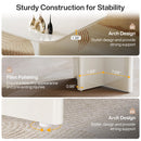 Tribesigns 63-Inch Large Desk, Modern Home Office Computer Desk for 1-2 Person