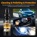 Car Headlight Polishing Agent Scratch Remover Repair Headlight Renewal Polish Liquid Headlight Restoration Kit Auto Accessories