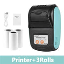 PT210 Portable 2 Inch Mini Thermal Receipt Printer Wireless Bluetooth Pocket 58mm Bill Printer For Mobile Android IOS Windows