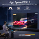 4K beamer Projector for Movies 2200 ANSI Auto Focus Native Full HD 5G Wifi Android TV Home Theater Daylight HDR Video Projectors