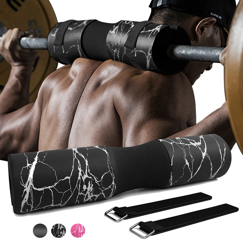 Squat Pad Barbell Pad for Squats Lunges Hip Thrust Training, Neck Shoulder Protective Pad Support Foam Sponge Olympic Bar Pad