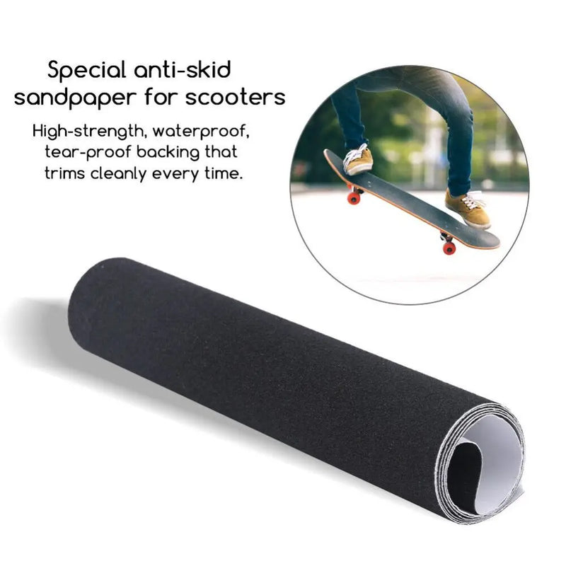 Professional Longboard PVC Sticker Skateboard Sandpaper Deck Grip Tape Decorative Skate Scooter Decor Accessories