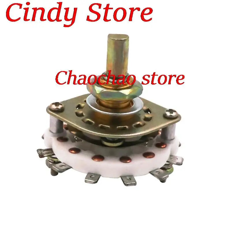 1PC Selectable 1 Deck Band Channel Rotary Switch Selector 1P6T 2P5T 1P7T 4P2T 1P5T 2P2T 2P4T 1P9T 3P3T 1P11T 2P3T