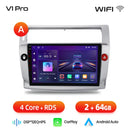 Junsun Android Wireless CarPlay Auto Car Radio For Citroen C4 C-Triomphe C-Quatre 2004-2009 Intelligent Systems DSP SWC RDS GPS