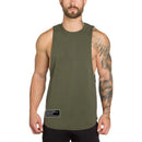 Brand Gym Clothing Fitness Men's Tank Tops Bodybuilding Stringer Summer Breathable Workout Singlets Cotton Sleeveless T Shirt