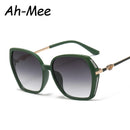 Fashion Large Frame Square Sunglasses Women Trendy Style Sun Glasses For Lady Shades Gradient Oculos UV400 Streetwear Eyewear