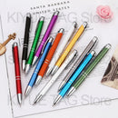 Wholesale 100 50 20Pcs Laser Engraver Personalized Customized Logo Ball Pen Creative Business School Birthday Wedding Small Gift