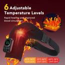 Shoulder Heating Pad With Massage 6 Adjustable Temperature HF Vibration Relax Muscle Brace Wireless Control for IOS/Android