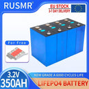 Fast Delivery 3.2V 50Ah 100Ah 320Ah 350Ah Lifepo4 Lithium Iron Phosphate Battery DIY 12V 24V 36V48V Solar Rechargeable Cells