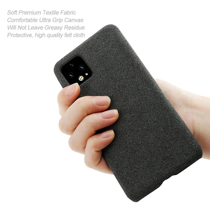 Anti-slip Ultra Thin Fabric Cloth Case For Google Pixel 8 Anti-Drop Phone Bag Cover For Google Pixel 8 Pro