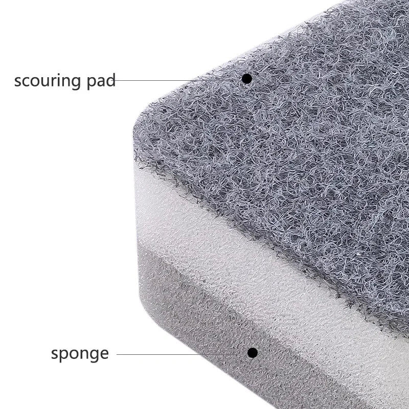 5Pcs Double-sided Cleaning Spongs Household Scouring Pad Kitchen Wipe Dishwashing Sponge Cloth Dish Cleaning Towels Accessories