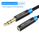 Vention Klinke 3.5 Aux Verlängerungskabel für Auto Laptop Mini PC TV Xiaomi Huawei Stereo 3.5 mm Klinken Kopfhörer Lautsprecherkabel Aux