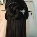 New Punk Ruby Pendant Sword Hairpin Chinese Simple Hair Sticks for retro Women girl Hairstyle Hair Dish Accessories Trendy 2022