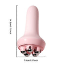 Roller Massage Handheld Steel Ball Massager with 360 Degree Rotating Rolling Massage Stick for Thigh Shoulder and Back Massage