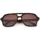 ZENOTTIC 2025 New Arrivals Aviator Polarized Sunglasses Handmade Acetate UV400 Protection Pilot Sun Glasses for Women Men