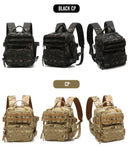 The Ruckdack | 900D Tactical Molle Daypack with Dual Cup Holders