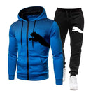 Hoodies Sets Men's Clothing Fashion Autumn/Winter Designer Clothing Hooded Jacket + Pants Suit Jogging Sportswear Two-piece Suit