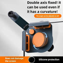 Aluminum Alloy Car Phone Holder Bracket Adjustable Multi-Angle Clasp Style Accessory for Arc Screen Mobile Phone Universal Mount