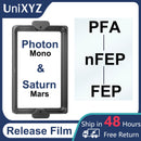 nFEP PFA Trennfolie für Anycubic Photon Mono Elegoo Saturn 2 3 8,9/9,25/6 Zoll UV-Harz 3D-Drucker FEP-Trennschichtfolie