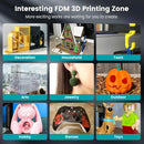JAYO 2 Rolls 3D High Speed Matte PETG/PETG Filament 1.75mm 600mm/s Print Range High Flow Speedy PETG 3D Printer Filament for 3D