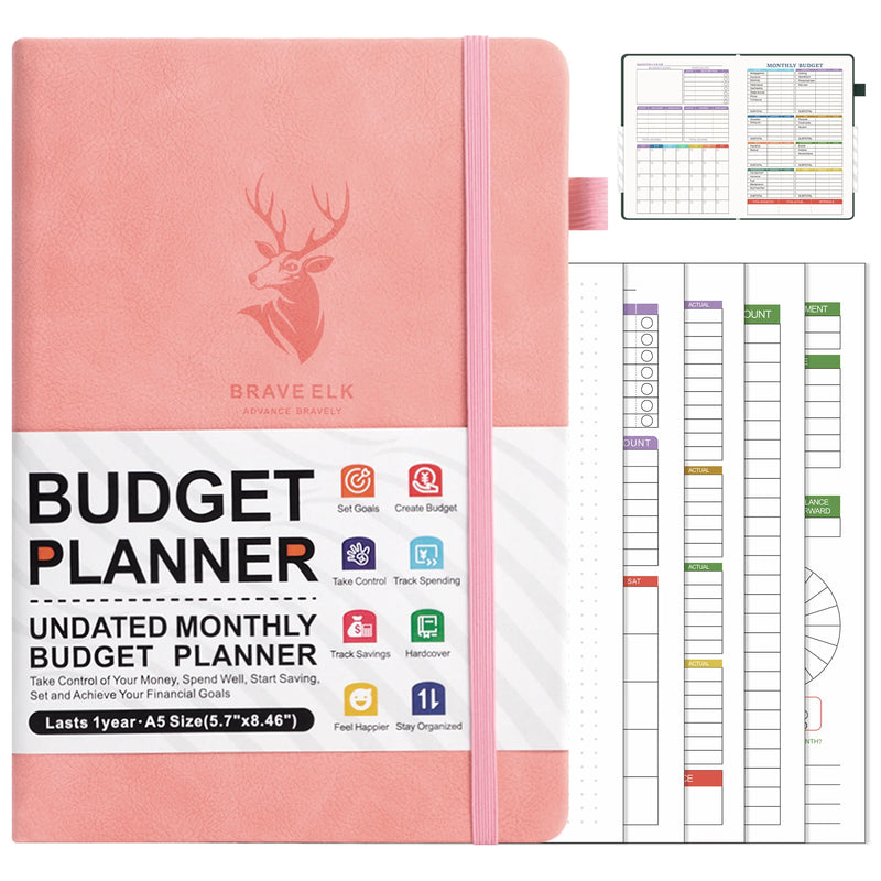 Budget Planner Expense Tracker Notebook. Finance Logbook,Accounts Book, Monthly Budgeting Organizer, weekly planner,Bill Tracker